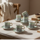 Porcelain Mug Set - 12 Pcs